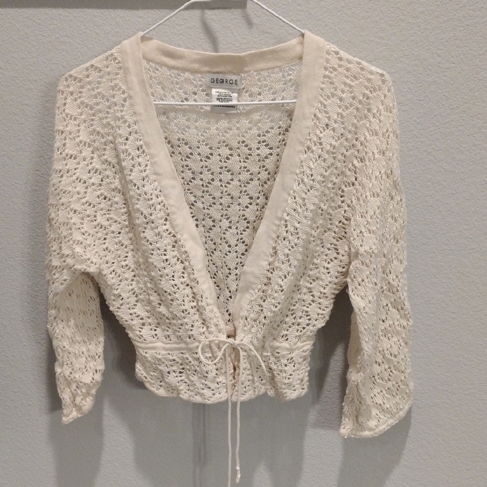 George Lace Knit Cardigan